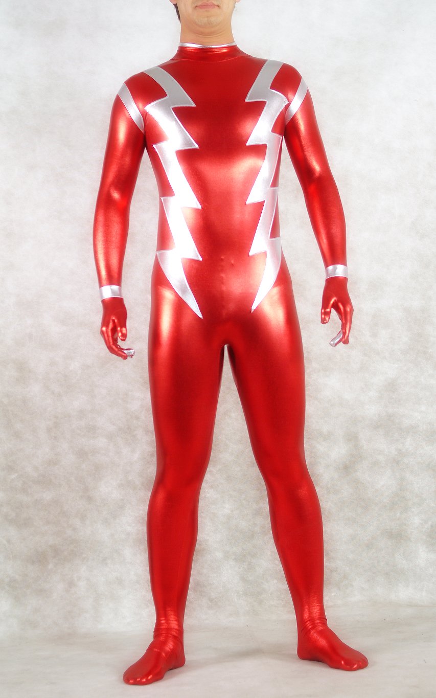 Blitzmann Shiny Spandex Costumes Catsuit